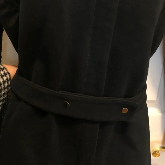 Magaschoni Belted Hooded Sweatshirt Jacket M - Picture 6 of 15